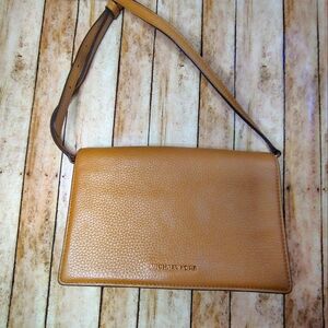 Michael Kors Brown Leather Purse Crossbody